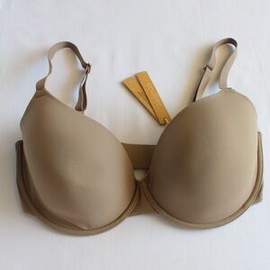 NWT Skims Fits Everybody T-Shirt Bra Size 36 DDD Truffle BA-DEM-9221